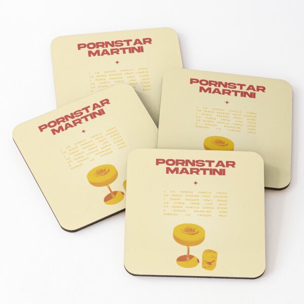 Item preview, Pornstar Martini Poster designed and sold by honeydesigns.