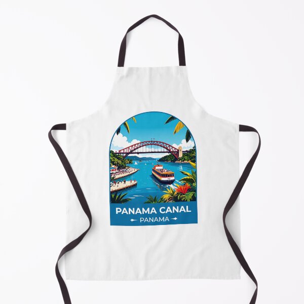 Item preview, Panama Canal Sticker designed and sold by TulipaGraphics.