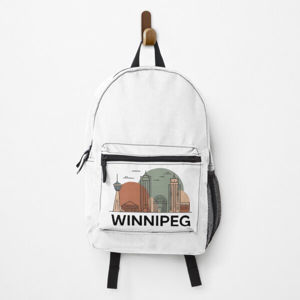 Item preview, Winnipeg Skyline – Minimalist Earthy Travel Souvenir Design designed and sold by Paper Drip.