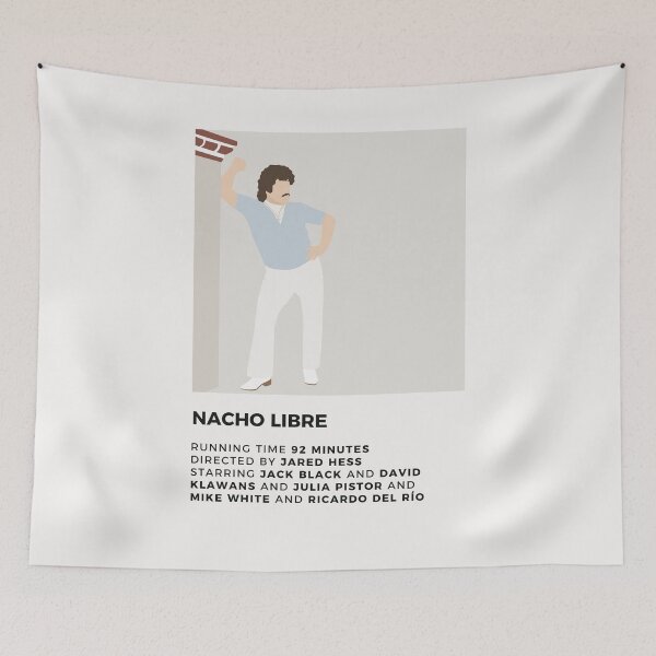 Item preview, Nacho Libre Minimalist Poster designed and sold by honeydesigns.
