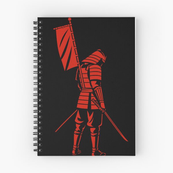 Item preview, Minimalist Red Samurai Warrior Silhouette designed and sold by haitrieuic96.
