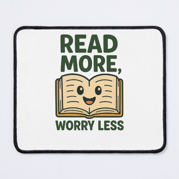 Item preview, Read More, Worry Less designed and sold by Sara Wrenai.