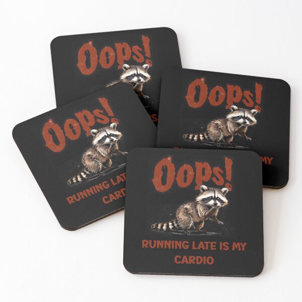 Item preview, Oops! Running Late Is My Cardio – Funny Fitness & Everyday Humor designed and sold by Maggiepeshop.