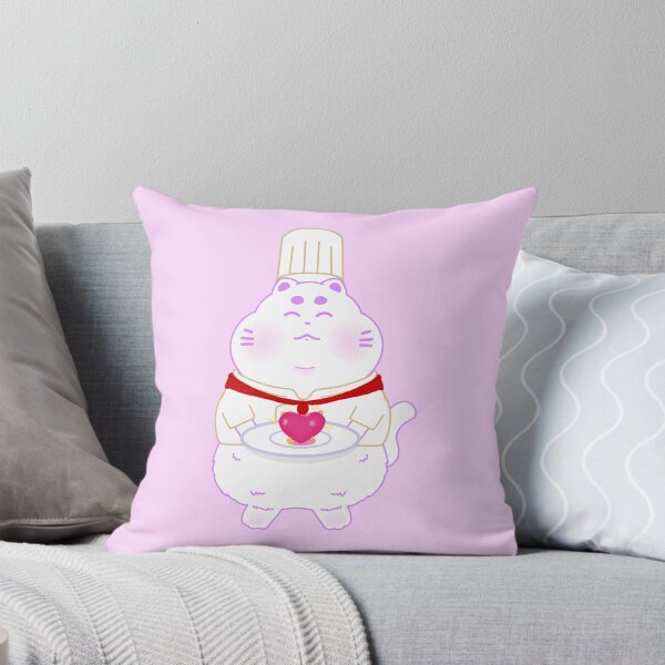 Item preview, little chubby white cat chef designed and sold by luvissaya.