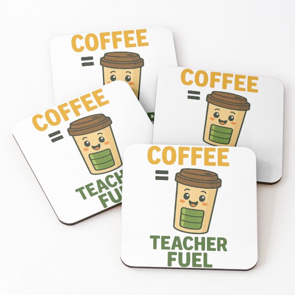 Item preview, Coffee = Teacher Fuel designed and sold by Sara Wrenai.
