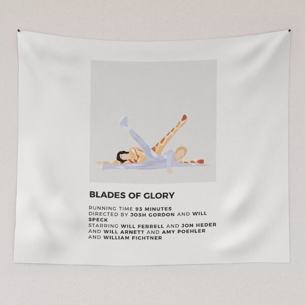 Item preview, Blades Of Glory Minimalist Poster designed and sold by honeydesigns.