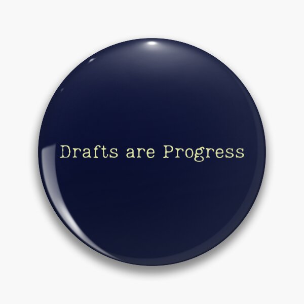 Item preview, Academic Writing - Drafts Are Progress designed and sold by DemureArtsy.