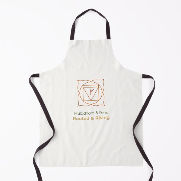 Item preview, Muladhara & Fehu T-Shirt - Rooted & Rising Spiritual Symbol designed and sold by CHAKRUNER.