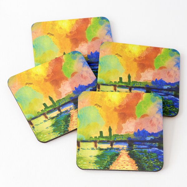 Item preview,  Hungerford Bridge at Charring Cross 1906 by Andre Derain designed and sold by CristalleLisa.
