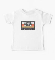 Heavy metal Music band logo Baby Tee