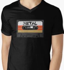 Heavy metal Music band logo Men's V-Neck T-Shirt