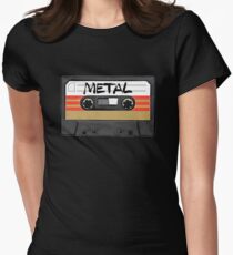 Heavy metal Music band logo Women's Fitted T-Shirt