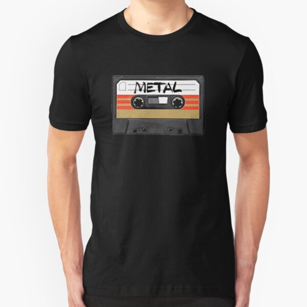 Heavy metal Music band logo Slim Fit T-Shirt