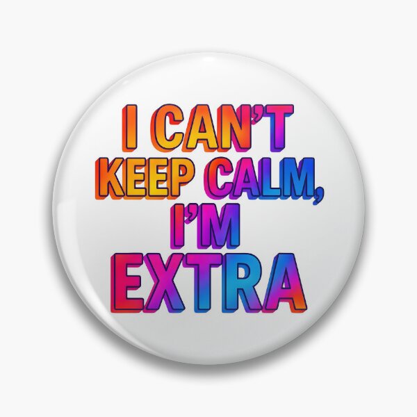 Item preview, keep calm, calm, extra designed and sold by TrueArtVibes.