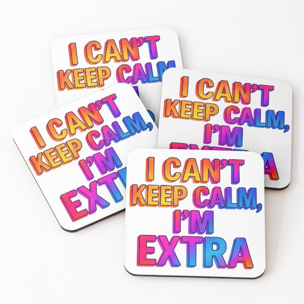 Item preview, keep calm, calm, extra designed and sold by TrueArtVibes.