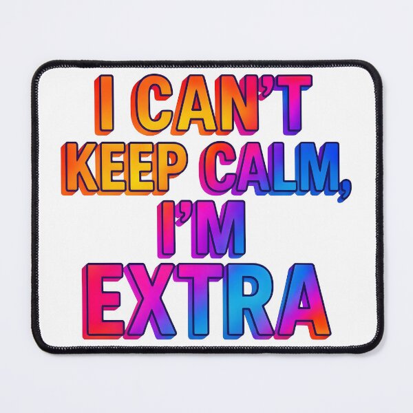Item preview, keep calm, calm, extra designed and sold by TrueArtVibes.