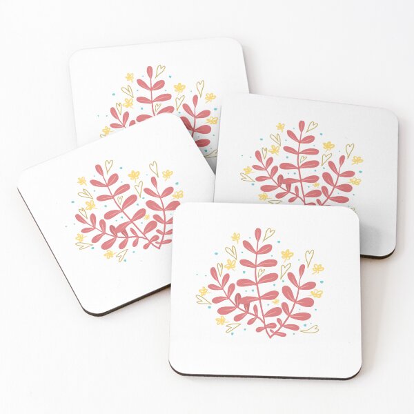 Item preview, Lovely leaves with hearts  designed and sold by Meggiesbrush.