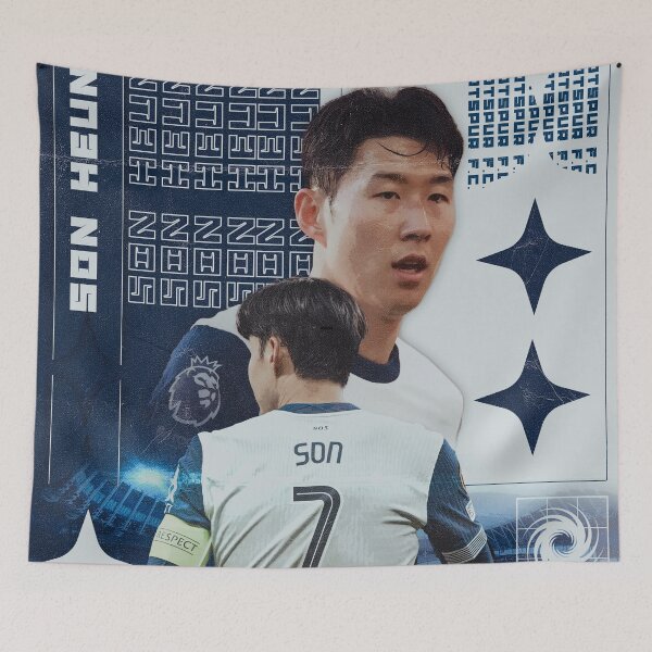 Item preview, Son Heung-min - Spurs No. 7 Modern Art designed and sold by Shopunte.