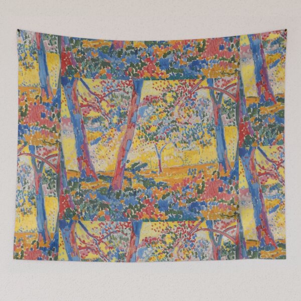 Item preview,  Undergrowth (Sous-bois) by Maurice de Vlaminck designed and sold by CristalleLisa.