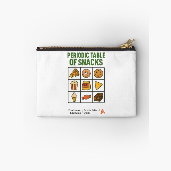 Item preview, Periodic Table of Snacks designed and sold by Sara Wrenai.
