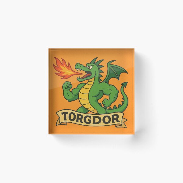 Item preview, Torgdor, The Dragon with human arms designed and sold by Crazy Mammoth.