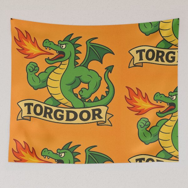 Item preview, Torgdor, The Dragon with human arms designed and sold by Crazy Mammoth.