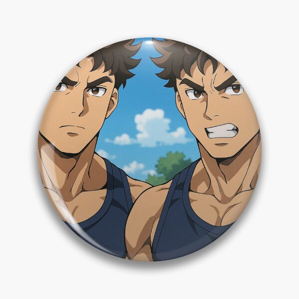 Item preview, Tren Twins Anabolic Anime Photo designed and sold by newtrends1106.