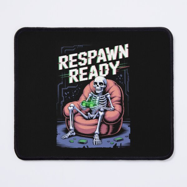 Item preview, Respawn Ready Skeleton Gamer designed and sold by Enea Kelo.