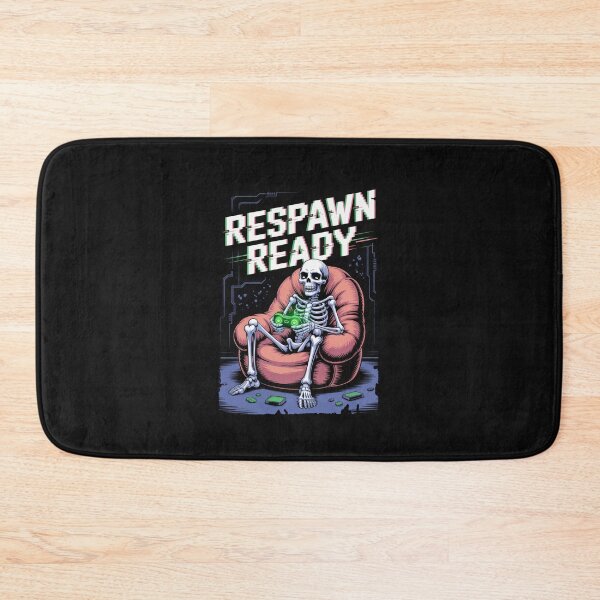 Item preview, Respawn Ready Skeleton Gamer designed and sold by Enea Kelo.