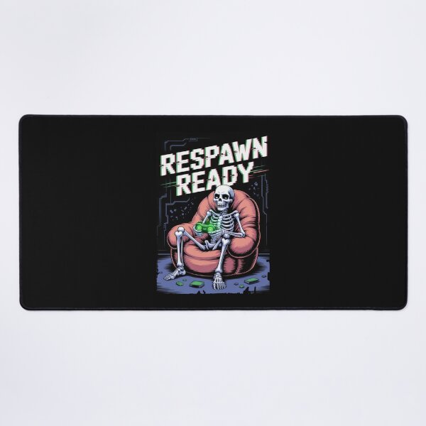 Item preview, Respawn Ready Skeleton Gamer designed and sold by Enea Kelo.