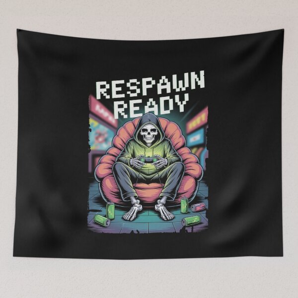 Item preview, Respawn Ready Grim Reaper Gamer designed and sold by Enea Kelo.