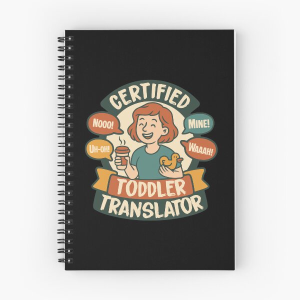 Item preview, Certified Toddler Translator Funny Parenting Shirt designed and sold by lxmag.