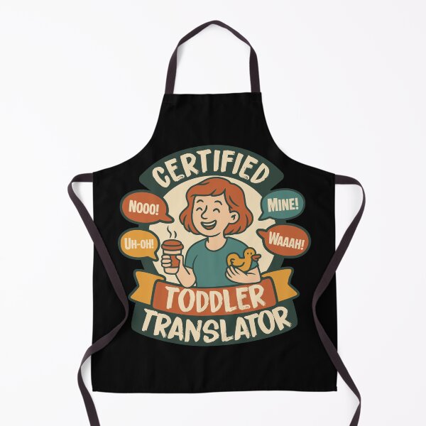 Item preview, Certified Toddler Translator Funny Parenting Shirt designed and sold by lxmag.