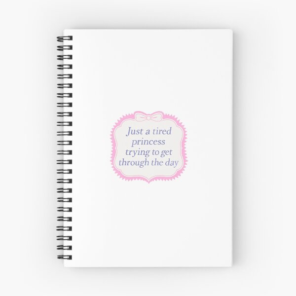 Item preview, Tired Princess Quote designed and sold by toxicfemininity.