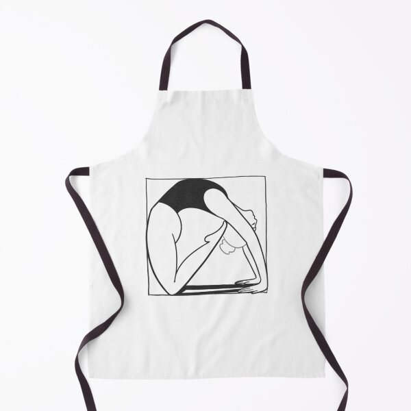 Item preview, Yoga girl black and white lout line designed and sold by JannymyGallery.