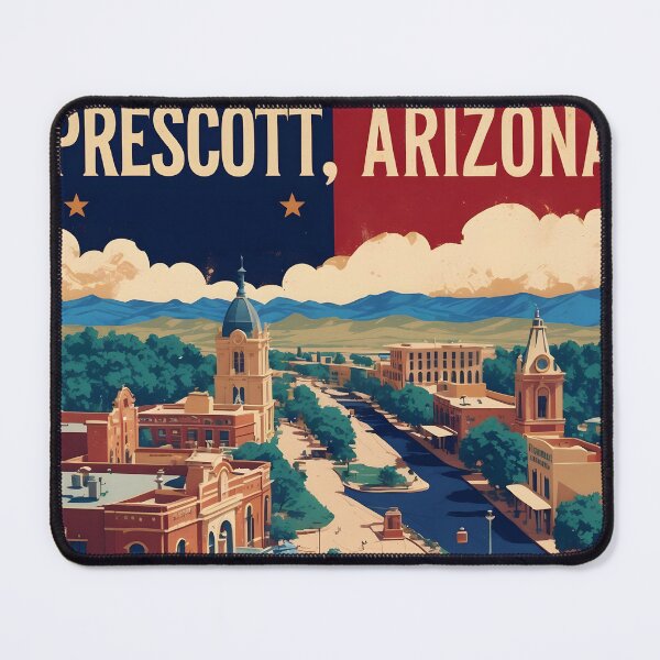 Item preview, Turismo vintage en Prescott, Arizona, EE. UU., década de 1950 designed and sold by TravelersGems.