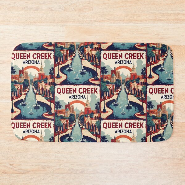 Item preview, Queen Creek Arizona 1950s USA Vintage Travel Tourism designed and sold by TravelersGems.