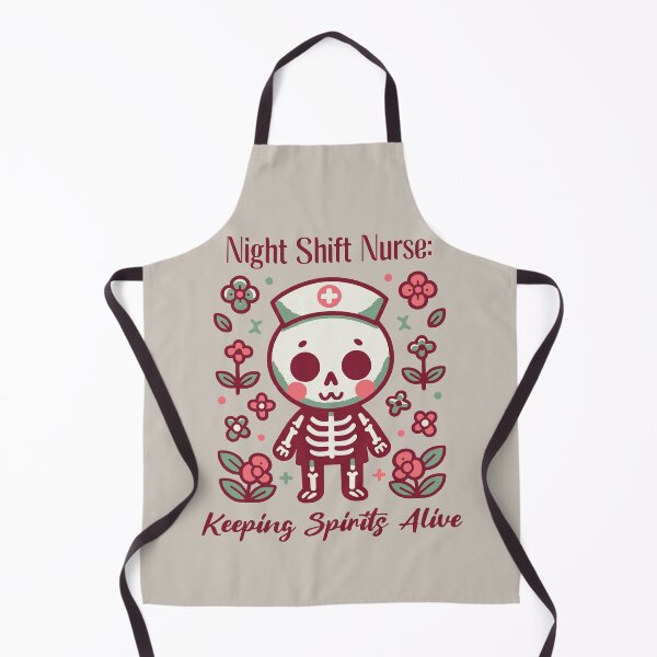 Item preview, Night Shift Nurse: Keeping Spirits Alive designed and sold by JoliebyLCG.