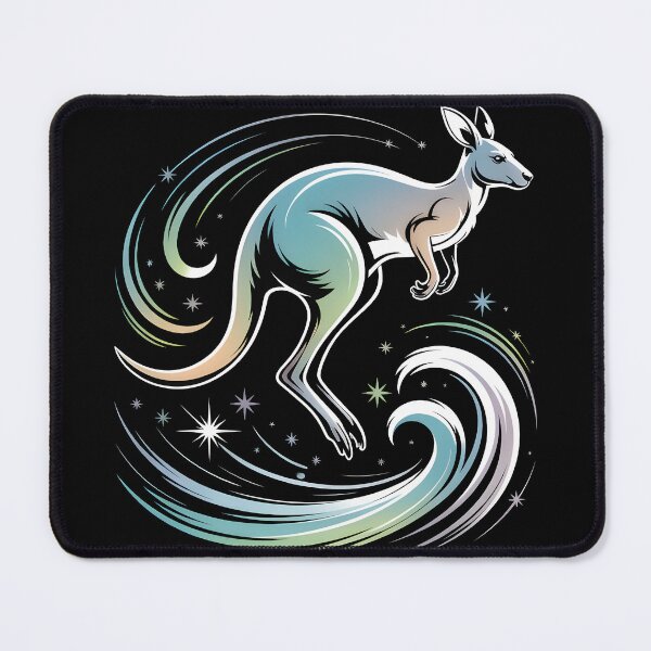 Item preview, Modern Mystics Kangaroo – Leaps of Faith, Pockets of Dreams Spirit Animal Design designed and sold by LaLi-Designs.