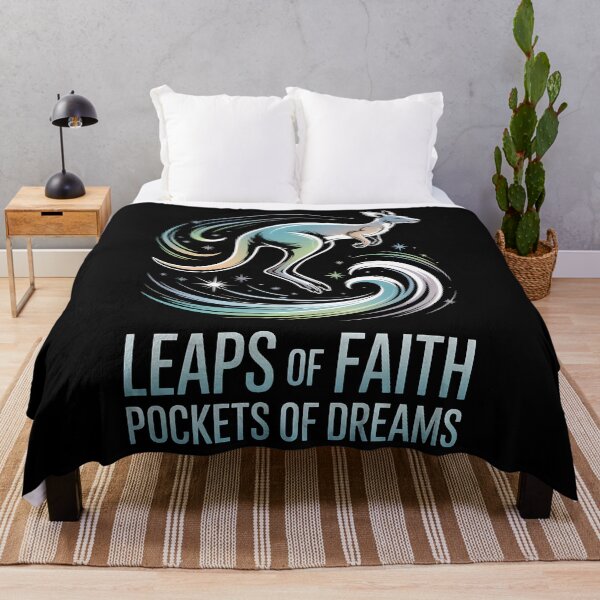 Item preview, Modern Mystics Kangaroo – Leaps of Faith, Pockets of Dreams Spirit Animal Design designed and sold by LaLi-Designs.