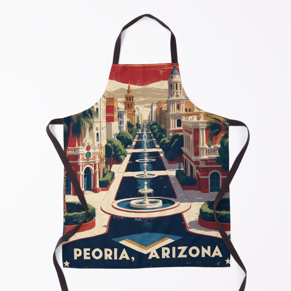 Item preview, Peoria Arizona 1950s USA Vintage Travel Tourism designed and sold by TravelersGems.
