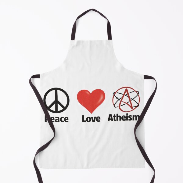 Item preview, Peace Love Atheism – Symbolic Minimalist Icons designed and sold by jelonkaa.