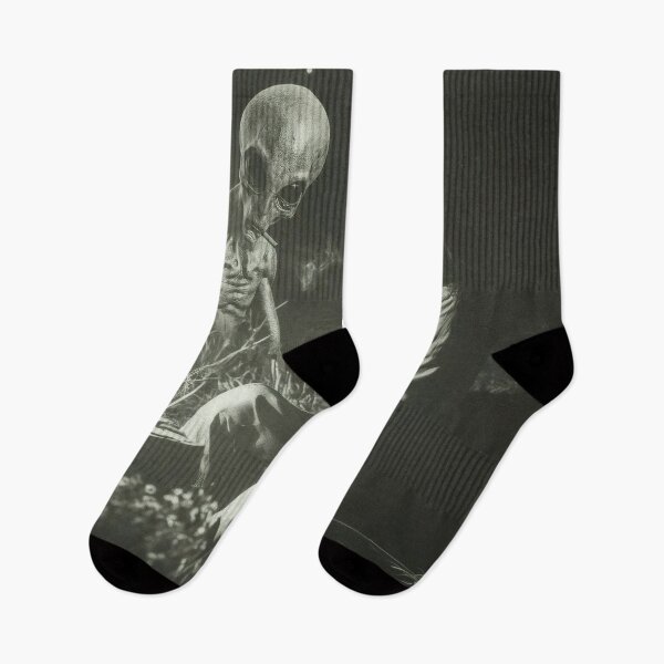 Item preview, Smoking with Aliens – Retro Sci-Fi Aesthetic designed and sold by Not Hugo.