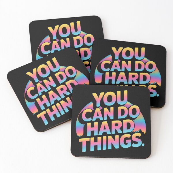 Item preview, You Can Do Hard Thing, Motivational Positive Quote, Classic T-Shirt designed and sold by podlook.