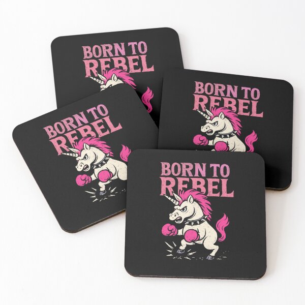 Item preview, Born To Rebel – Boxing Unicorn designed and sold by Enea Kelo.