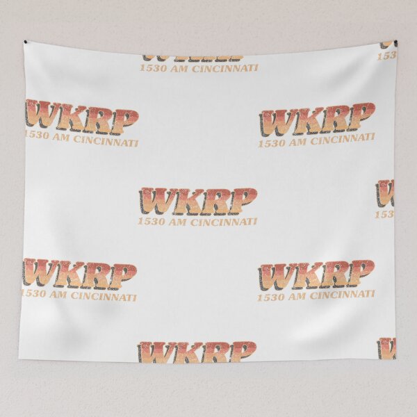 Item preview, Cincinnati 1530 AM Radio Retro Broadcast Art designed and sold by DamarisAnkund.