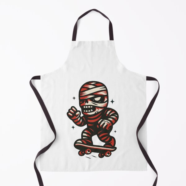 Item preview, Skater Mummy – Undead on Wheels designed and sold by Enea Kelo.