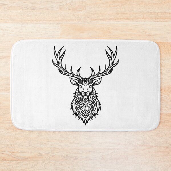 Item preview, Celtic Stag – Majestic Line Art Design designed and sold by Hans-Design.