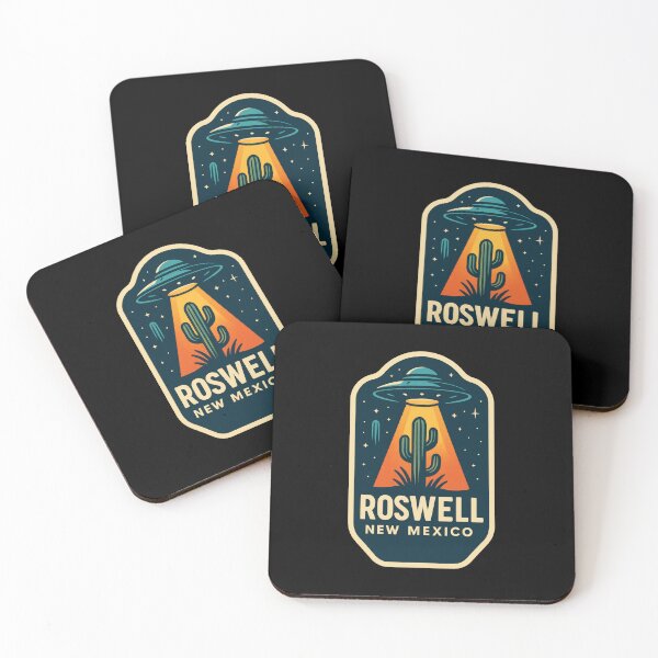 Item preview, Roswell New Mexico – UFO Desert Badge designed and sold by Enea Kelo.