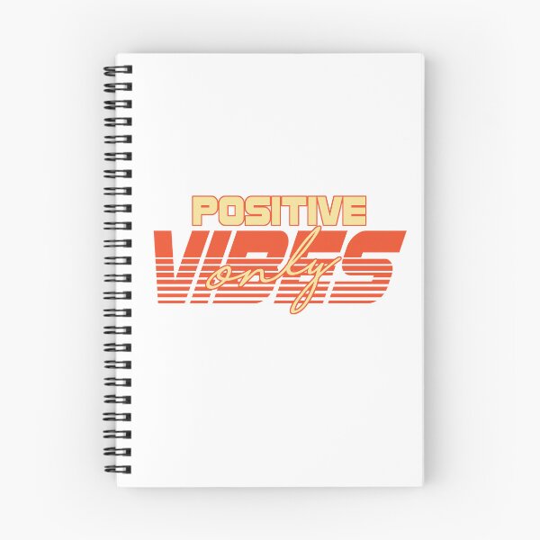Item preview, Positive Vibes Only Retro Typography Design designed and sold by The secret storage room.